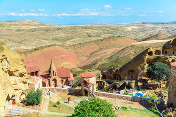David Gareji is a rock-cut Georgian Orthodox monastery complex located in the Kakheti region of Eastern Georgia.