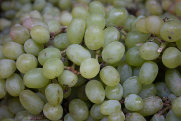 grapes in the market for sale. 