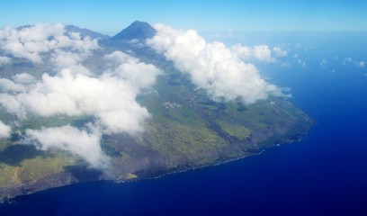 Mountain landscape of Fogo