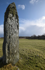 Standing Stobe at Tarbert on the Isle of Jura Scotland