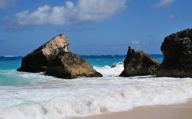 Rocks in the ocean