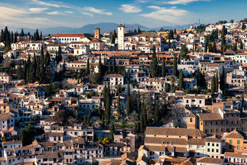 Obraz premium aerial view of Cordoba spain