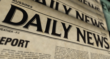 Daily news printing – newspaper production