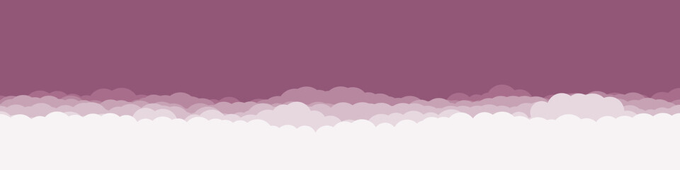 Abstract Color Clouds Sky Generative Art background illustration