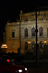 Fototapeta na wymiar Czech republic - Night in Prague