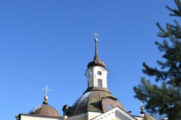 dome of church in russia