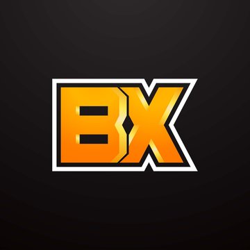 BX initial logo monogram designs modern templates