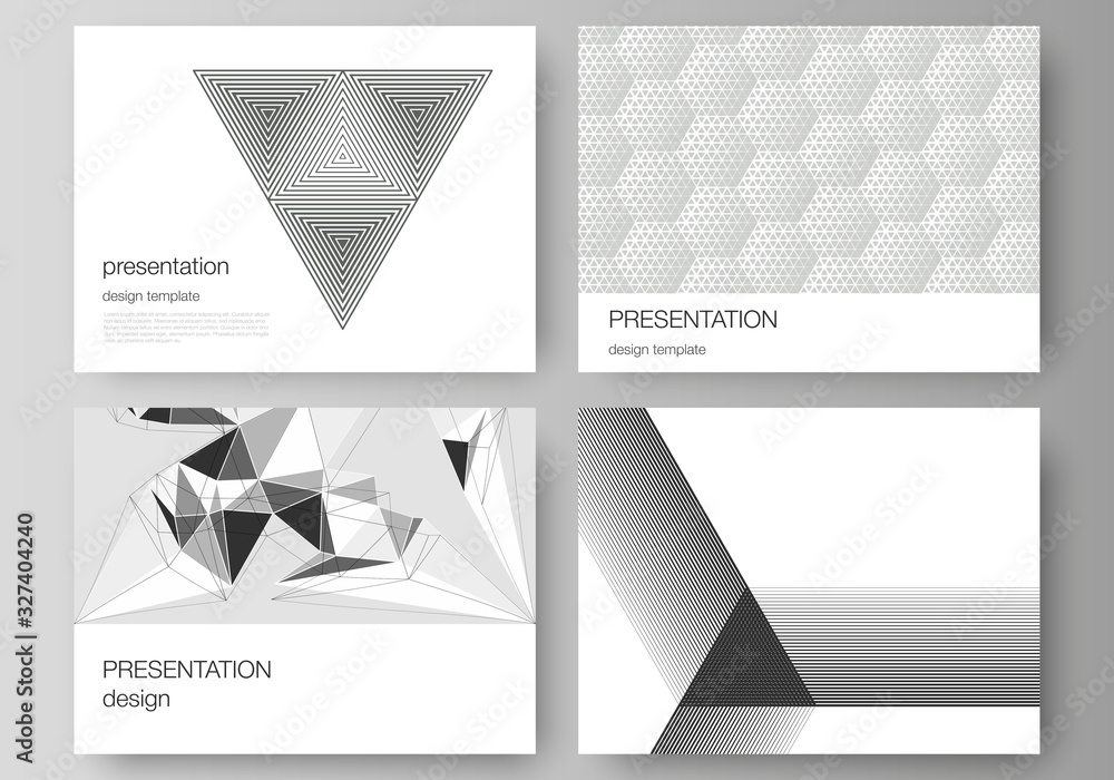 Poster the minimalistic abstract vector illustration layout of the presentation slides design business temp