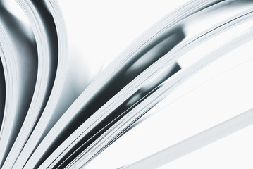 Obraz premium Pages of open book close-up