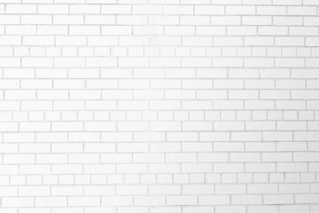 Modern weathered white brick background texture
