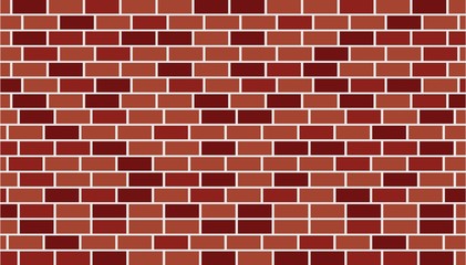 Brick Wall Seamless  background. Vector illustration