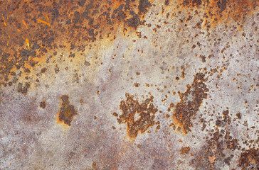 Texture of rusty metal