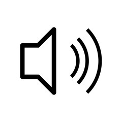 sound volume icon vector template