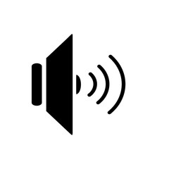 sound volume icon vector template