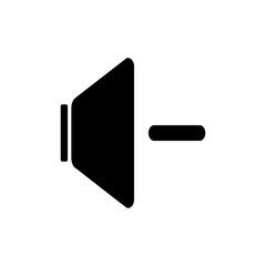sound volume icon vector template