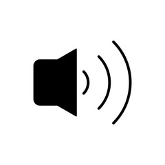 sound volume icon vector template