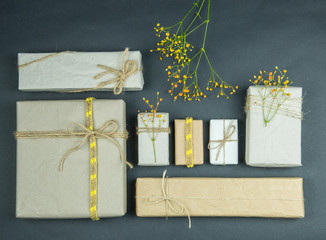 Geschenke natürlich verpacken - Geburtstag, Jubiläum, Feier, Festlichkeit