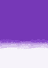 Abstract Color Clouds Sky Generative Art background illustration