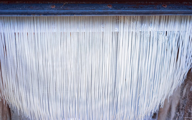 Preparation of homemade noodles in Can Tho