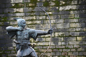 Robin HoodStatue Nottingham  