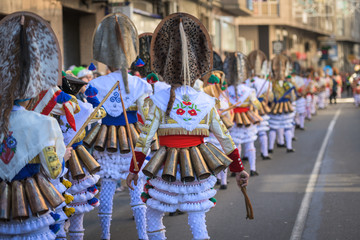 Cigarrones en los carnavales de Verin, Ourense