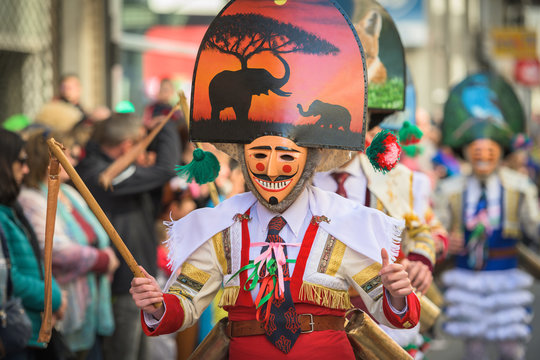 Cigarron en los carnavales de Verin, Ourense