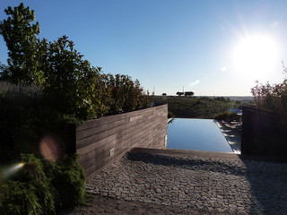 Endless pool view