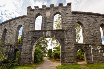 McCaig's Tower in Oban, Scotland, UK