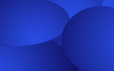 Abstract blue gradient layers, water droplets, background illustration for inscription or brochure. Picture for design.