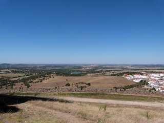 Fototapeta na wymiar View from Avis - Portugal