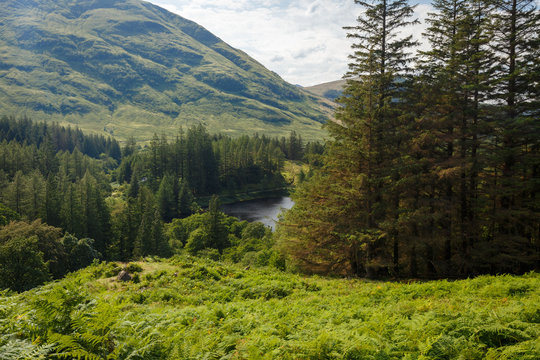 Place where was filmed Hagrid's hut in Harry Potter, in Scottish Highlands, near Isle of Skye, Scotland, United Kingdom, Europe