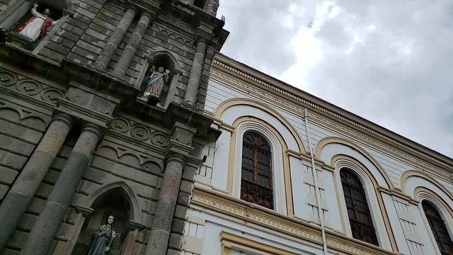 Ibarra catherdral in Imbabura, Ecuador