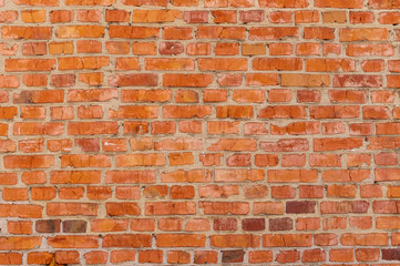 red brick wall background