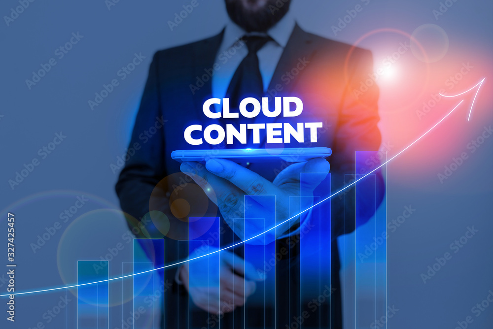 Poster word writing text cloud content. business photo showcasing standalone platform or supported by an ad