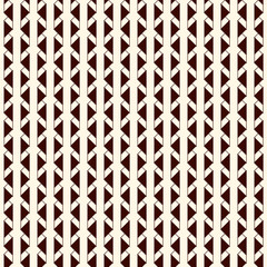 Seamless pattern with repeated mini triangles. Contemporary geometric print with origami forms. Vertical spiked lines