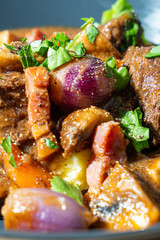 Bœuf bourguignon - Beef bourguignon