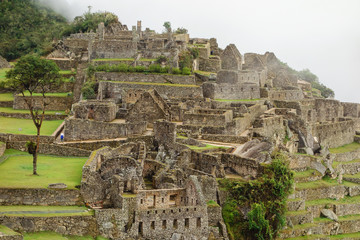 Machu Picchu/Peru. Ancient inca town