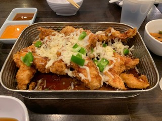 Cheese Fried Chicken