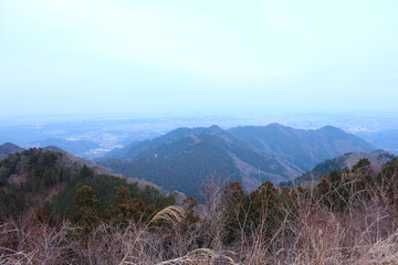 Fototapeta na wymiar 景信山　風景