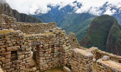 Machu Picchu/Peru. Ancient inca town