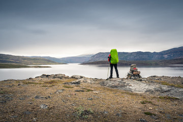 Hiking the Arctic Circle Trail, Greenland © Tomas Zavadil
