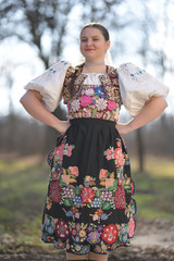 slovak folklore woman 