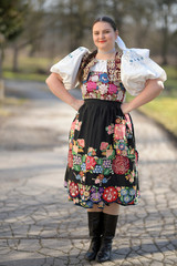 slovak folklore woman 