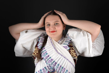 slovak folklore woman 