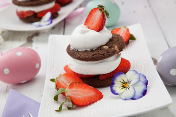 Strawberry Chocolate Napoleons