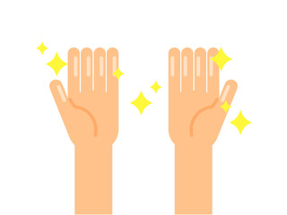 きれいな手