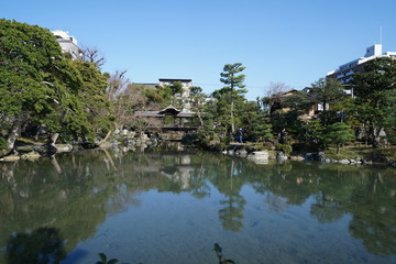 Fototapeta na wymiar 京都のお庭