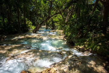 Dunn's Waterfalls in Jamaica 