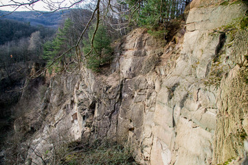 Obraz premium felsen klippen 