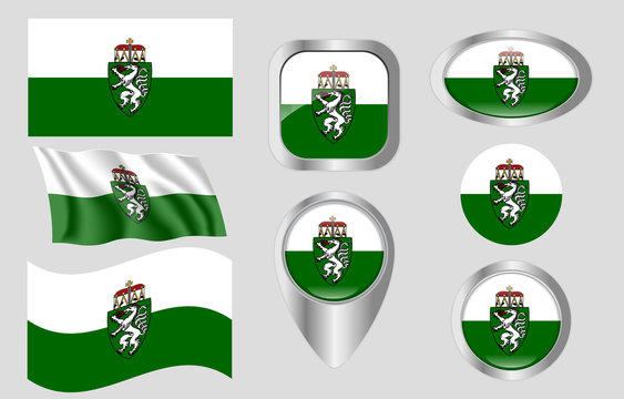 Flag of Styria, Austria